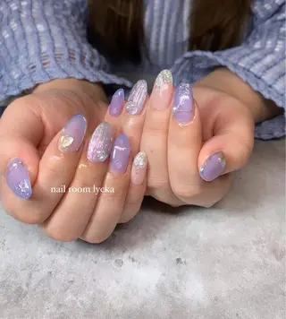 ネイル ﾈｲﾙﾙｰﾑﾘｯｶ 𝐦𝐚𝐲𝐮のネイルデザイン