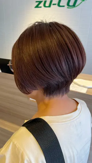 ショート カラー 【当日予約◎】 ZU-LU 礒野玲児のヘアスタイル