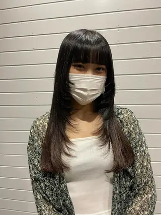 ロング mana/髪質改善/ ヘアセット/パーマのヘアスタイル