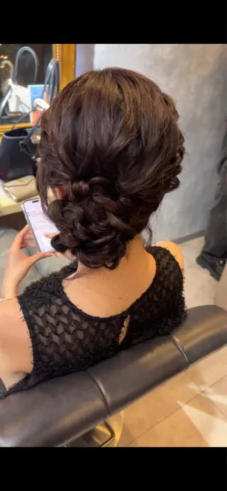 ヘアアレンジ Alion AIRIのヘアスタイル