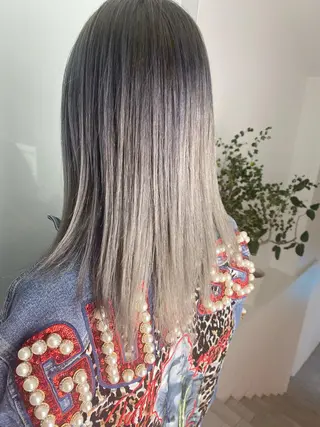 ロング 🐈⬛韓国ヘア カノン♥️のヘアスタイル