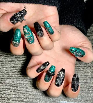 ネイル Liennail 持込デザインやり放題のネイルデザイン