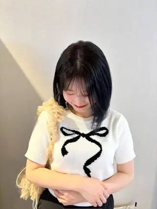 ミディアム Kaho🌼/メンズ ニュアンスパーマのヘアスタイル