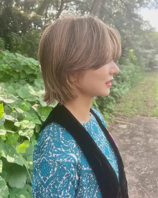 ショート THOiRY栄所属・三宅航平 モデル募集⭐️のヘアスタイル