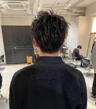 ショート メンズ 🤎カット/ブリーチ /縮毛矯正/大宮🤎のヘアスタイル