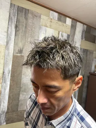 ショート カラー メンズ spaski所属・メンズ特化型/永井 友貴のヘアスタイル