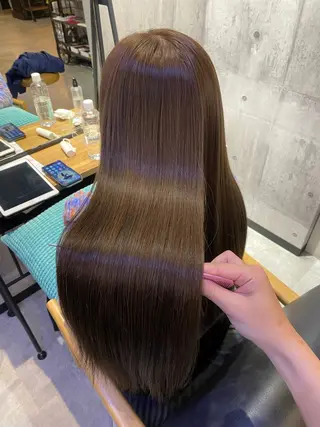 ロング 【縮毛矯正特化】 kyokaのヘアスタイル