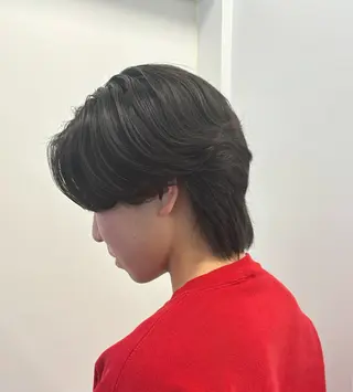 ショート カラー パーマ メンズ 森龍馬 メンズ専門美容師のヘアスタイル