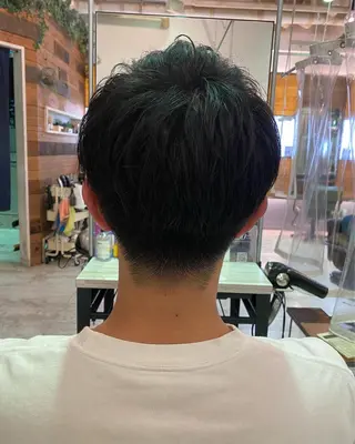 ショート メンズ 佐々木 雪菜のヘアスタイル