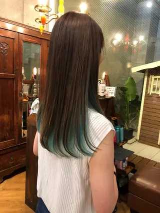 ロング 斉藤 潤一のヘアスタイル