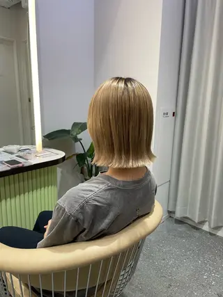 ショート 🐥ボブ/韓国ヘア 髪質改善/halcaのヘアスタイル