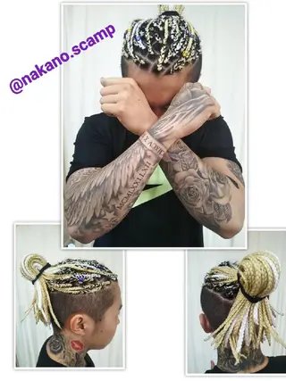 ヘアアレンジ メンズ scamp ★のヘアスタイル