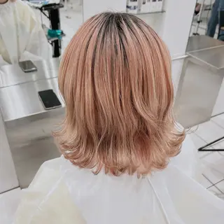 ミディアム est 🫧miyuのヘアスタイル