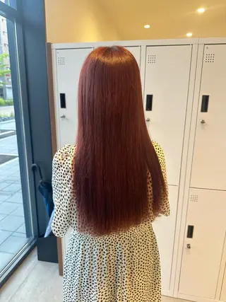 ロング 🎀暖色/艶髪カラー 🎀YUMEのヘアスタイル