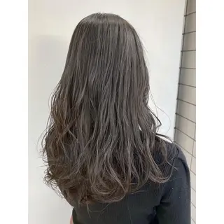 ロング カラー 髪質改善/透感カラー 山下輝人のヘアスタイル