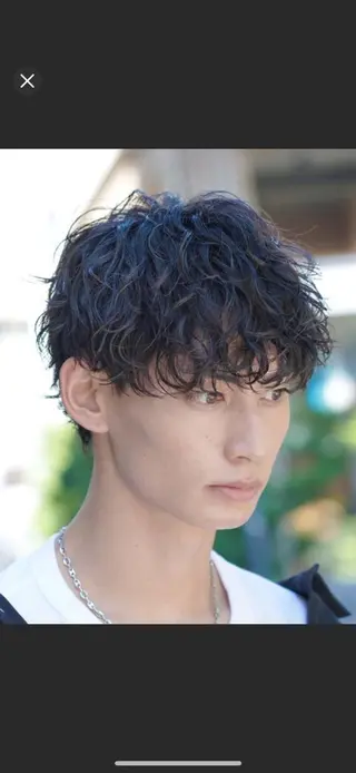 パーマ メンズ ☀️メンズパーマ☀️ /栄/新成のヘアスタイル