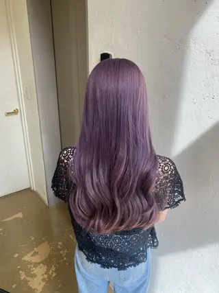ロング カラー 🇰🇷韓国風カラー 🍬Rinka🍬のヘアスタイル