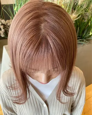 ミディアム カラー 🩷🍭中津・梅田 エリア🍬💜のヘアスタイル