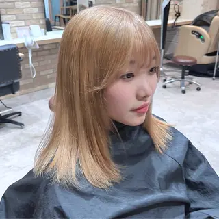 ミディアム カラー 🩶レイナ🩶 color/nailのヘアスタイル