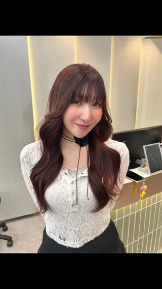 ロング カラー HINAKI🎀 カラーモデル募集中のヘアスタイル