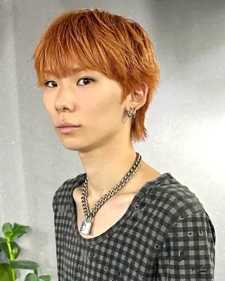 ショート カラー メンズ est-r.Fukuoka所属・マエダルイ🫧 韓国ヘア🫧博多のヘアスタイル