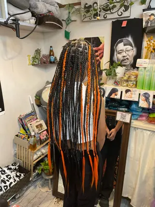 ロング ヘアアレンジ キッズ scamp所属・scamp⭐️ さくらのヘアスタイル