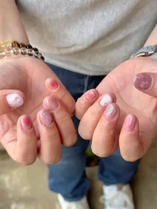 ネイル シモダ カスミ 🦀 @ksm_smdのネイルデザイン