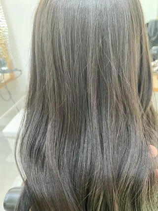 セミロング 銀座⚜️【脱白髪染め 美髪矯正】トグチのヘアスタイル