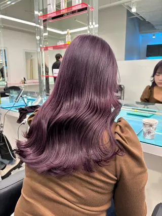 セミロング カラー 🎀愛されgirly ヘア🫧Ayakaのヘアスタイル