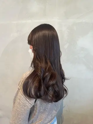 カラー 韓国ヘア/耳ツボジュ エリー♡ayumuのヘアスタイル