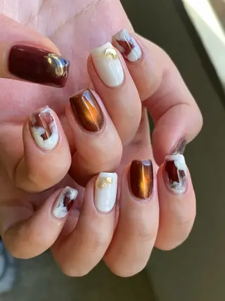 ネイル 草加ニュアンスネイル 🌚hersのネイルデザイン