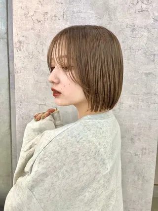 ミディアム 似合わせショート🫧 ボブ特化✨村松優斗のヘアスタイル