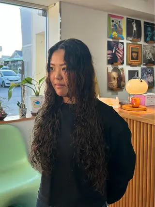 パーマ AOI✖️ BY MY SIDEのヘアスタイル