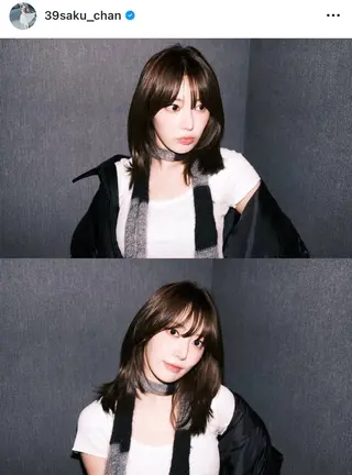 ミディアム YUUK I/レイヤーのヘアスタイル