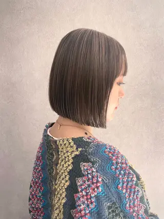 ショート カラー GO TODAY シェアサロン 原宿Verno店所属・ブリーチ/髪質改善/ ボブ特化/よしきのヘアスタイル