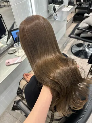 ロング カラー ヘアアレンジ ONYX【オニキス】所属・韓国レイヤーカット/ 髪質改善/郷家拓斗のヘアスタイル