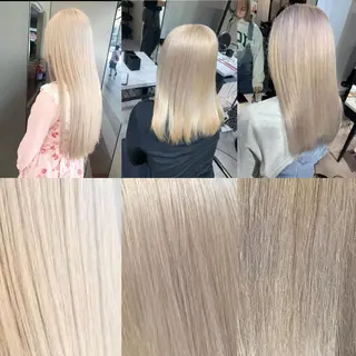 ロング カラー Selene hair 難波店のヘアスタイル