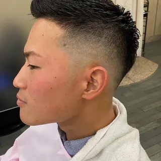 ショート 溝江 太一のヘアスタイル