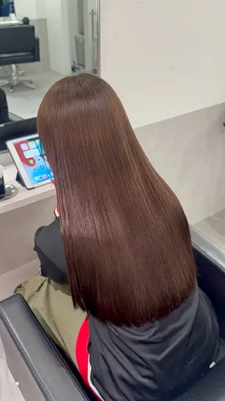カラー ciera. アオイのヘアスタイル