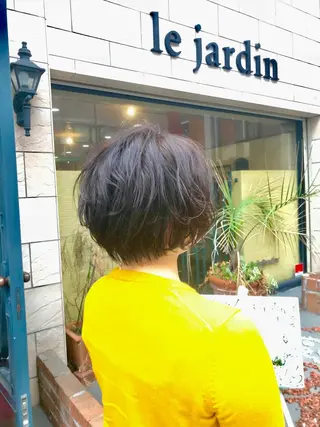 ショート パーマ SHIAN立川 及川 17時〜限定のヘアスタイル