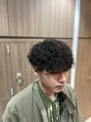 パーマ メンズ 波巻き･カルマ パーマ特化/aoiのヘアスタイル