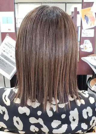 ミディアム 山田 一輝のヘアスタイル