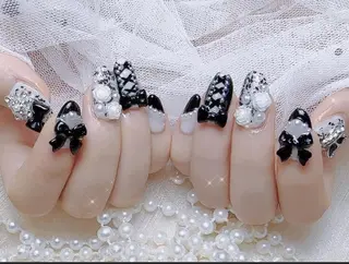 ネイル 🎀彩羽チップ 長さだし専門🎀のネイルデザイン