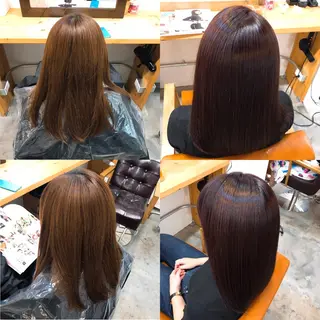 セミロング カラー 🌈限定価格🌈 鈴木　瑛輔のヘアスタイル