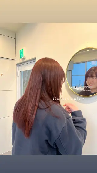 セミロング Charme所属・佐藤 瑚碧のヘアスタイル