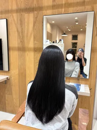 ロング カラー 無料カットモデル募集 もえのヘアスタイル