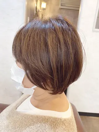 ショート カラー ⭐️ショート⭐️美髪 矯正⭐️水口陸のヘアスタイル
