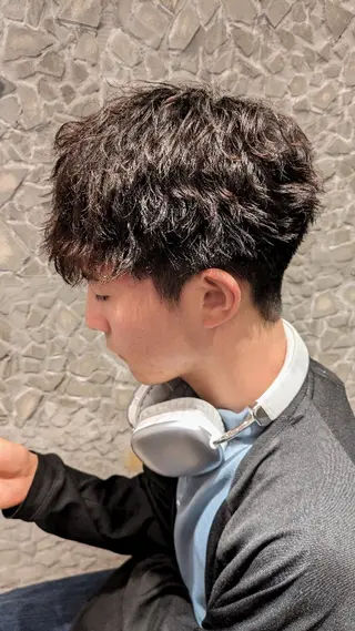 パーマ メンズ men's salon Gaudi三宮店所属・こだっく /メンズカットのヘアスタイル