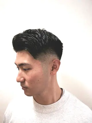 ショート メンズ HIROGINZA ヒロ銀座 青山所属・マツオ リュウホウ🐉のヘアスタイル