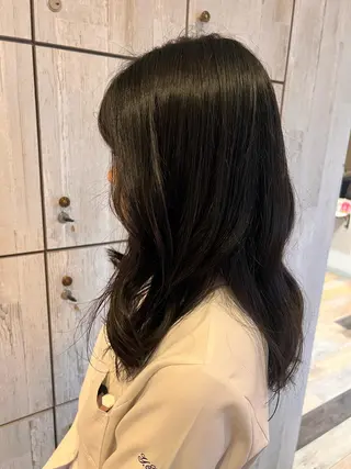 セミロング カラー れいな🌼 ボブ･艶カラー🌼のヘアスタイル